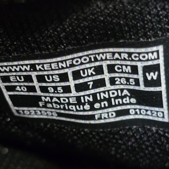 KEEN Women's Black Slip-On Mule Shoes - Picture 5 of 5